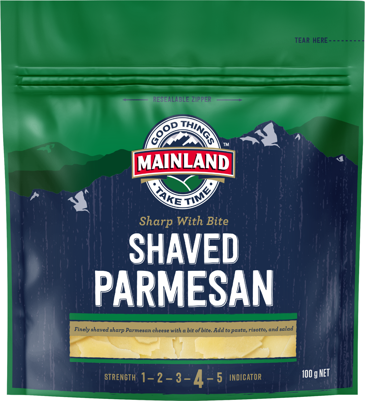Mainland Parmesan Cheese Shavings